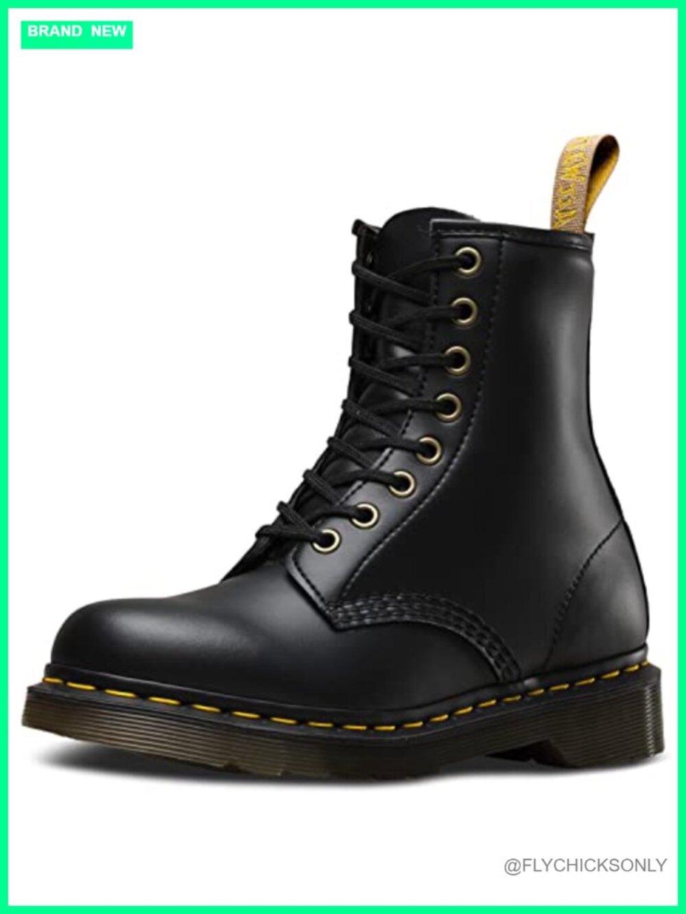 Dr. Martens Vegan 1460 Combat Boot Lace Up Ankle Boot